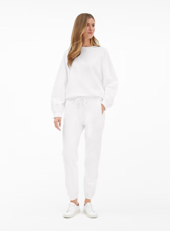 JUVIA БРЮКИ JANA INA BAGGY FIT white