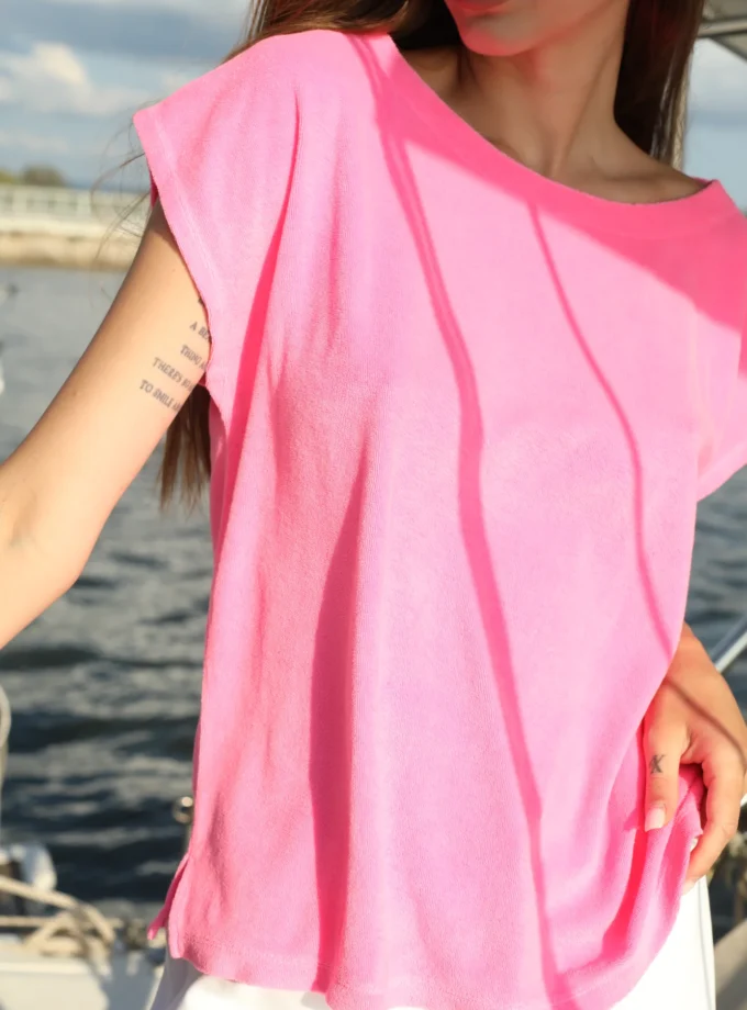 JUVIA ФУТБОЛКА TERRY CLOTH KIMBERLY