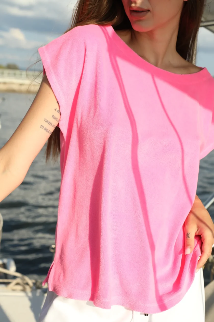 JUVIA ФУТБОЛКА TERRY CLOTH KIMBERLY — изображение 2