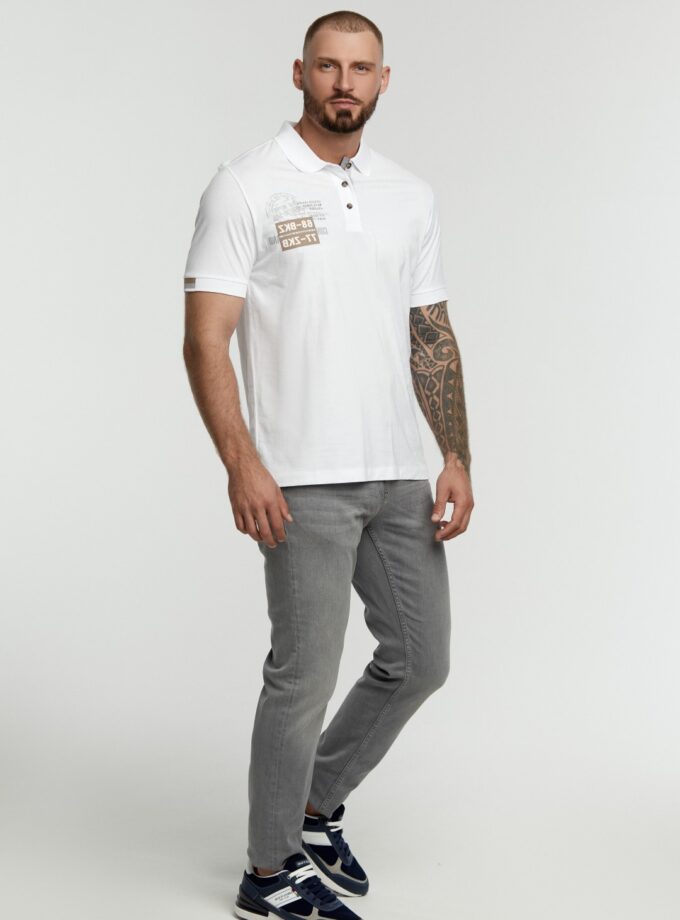 Джинсы Claudio Campione серые