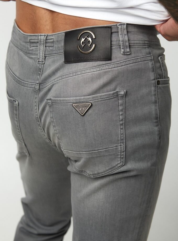 Джинсы Claudio Campione серые